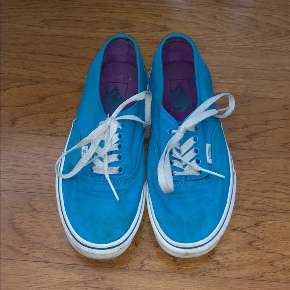 Sky blue vans
